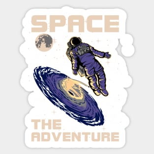 Space Adventure Sticker